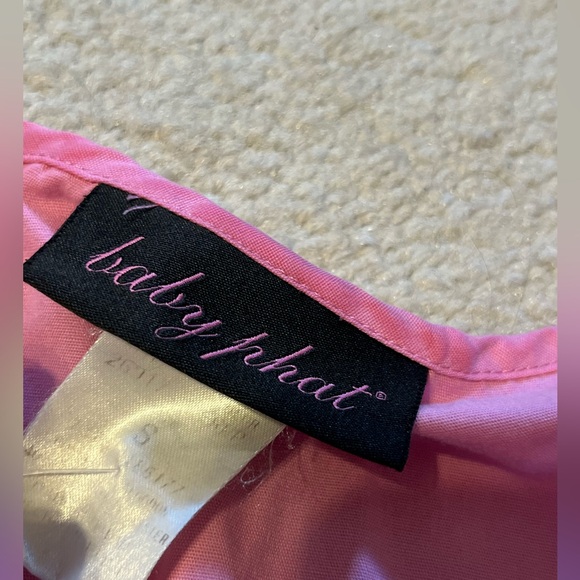 ⭐️Y2K BABY PHAT PINK AND BLACK LACE TOP⭐️ - Picture 4 of 6